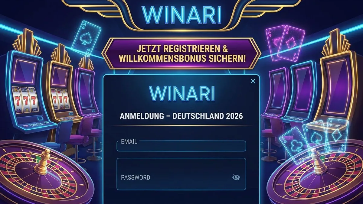 Registrierung mit Bonus